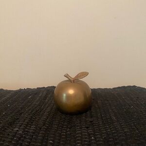 Vintage Brass Apple Bell